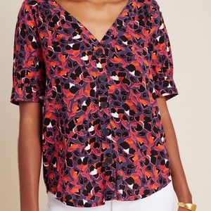 Maeve by Anthropologie Blaise Top Size 6